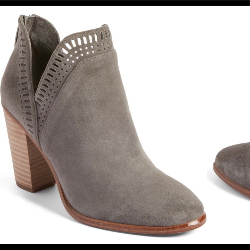 Vince Camuto Fileana Suede Split Shaft Booties